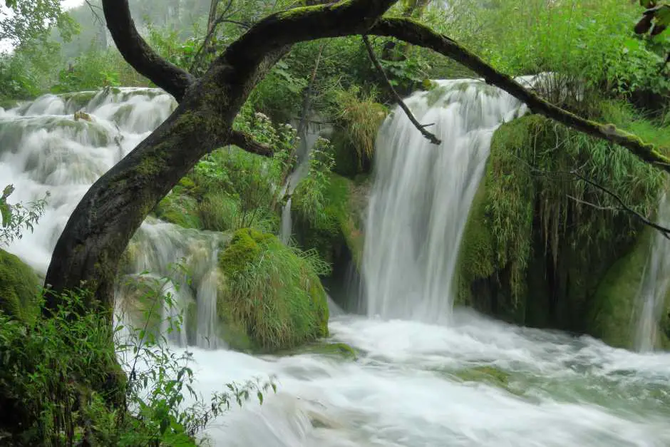 Waterfall in Croatia