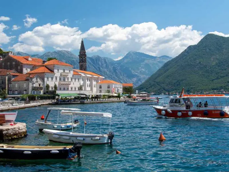 Perast auf einem Montenegro Roadtrip