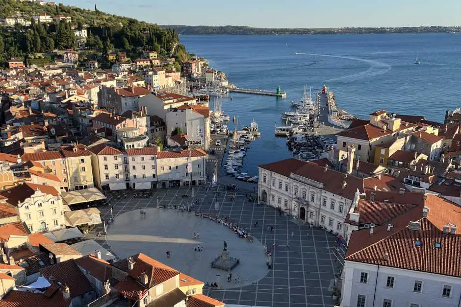 Piran, the fishing village on the Adriatic