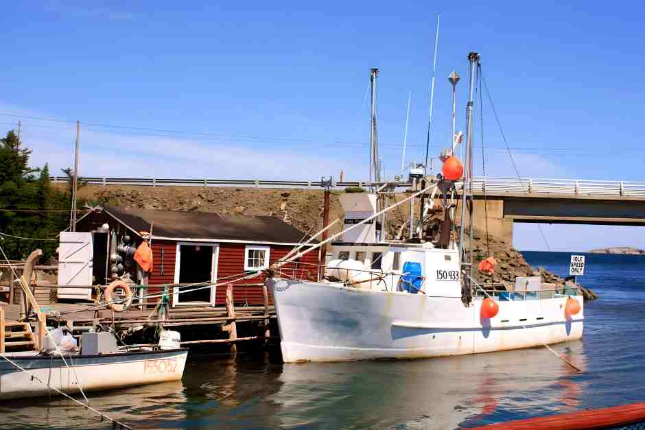 Fishing boat in the fishing museum