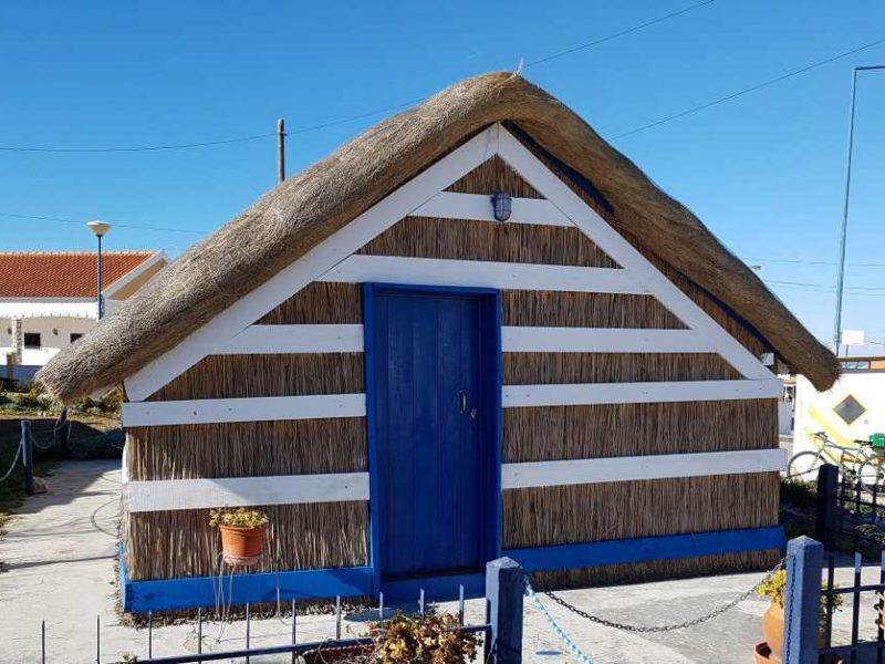 Fisherman's house in the Alentejo in Portugal