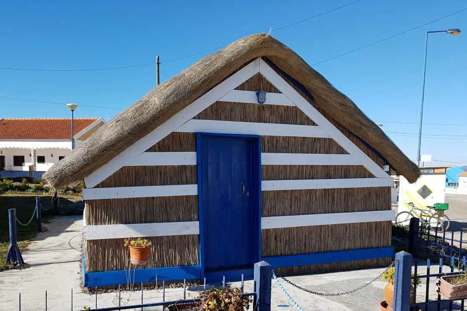 Fisherman's house in the Alentejo in Portugal