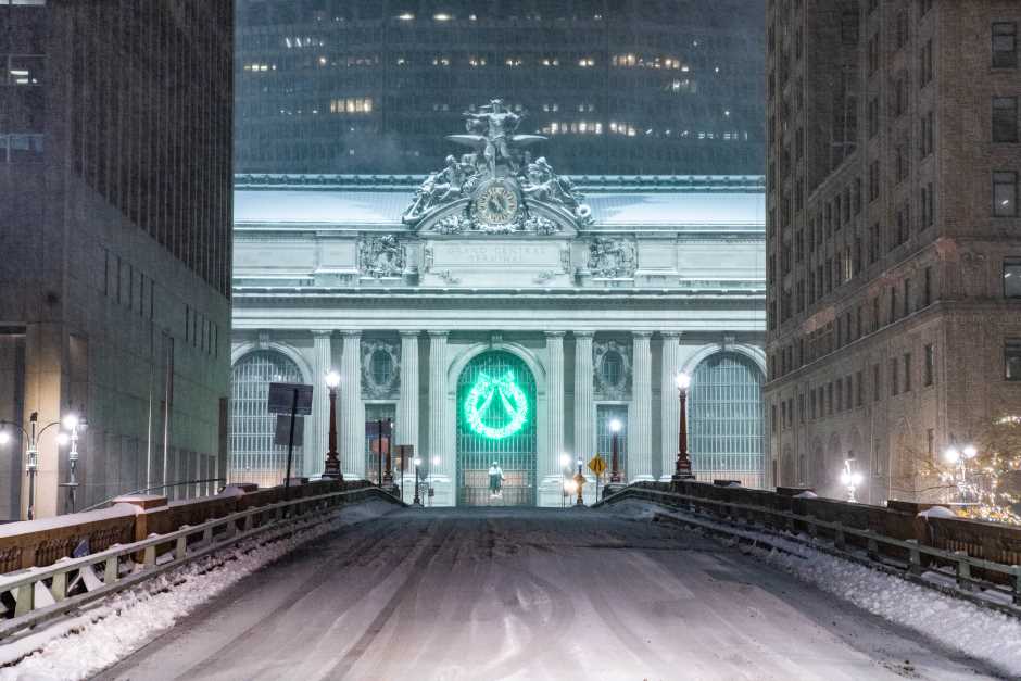 Grand Central Station at Christmas