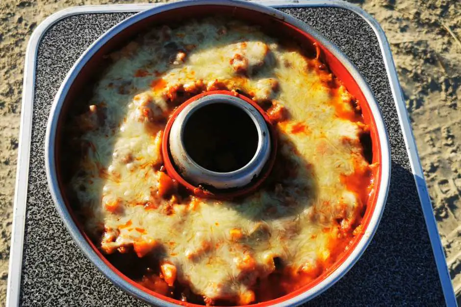 Potato bolognese casserole from the Omnia