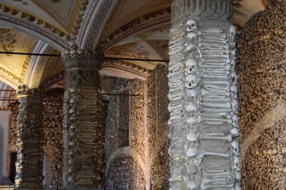 Bone Chapel - one of the Evora Portugal sights