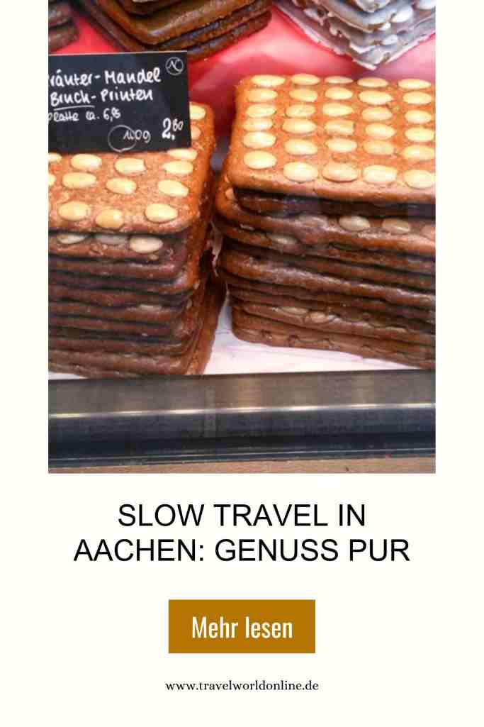 Slow Travel in Aachen mit Genuss