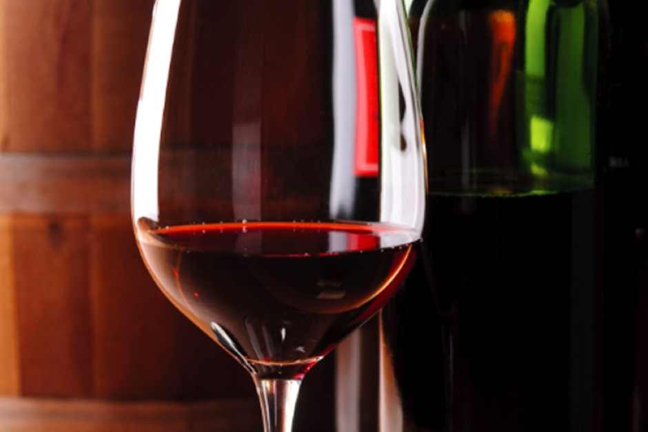 Rotwein Weinprobe