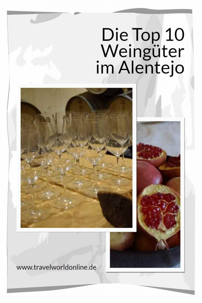 The top 10 wineries in the Alentejo