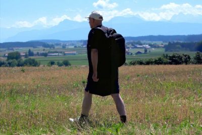 Petar beim Wandern