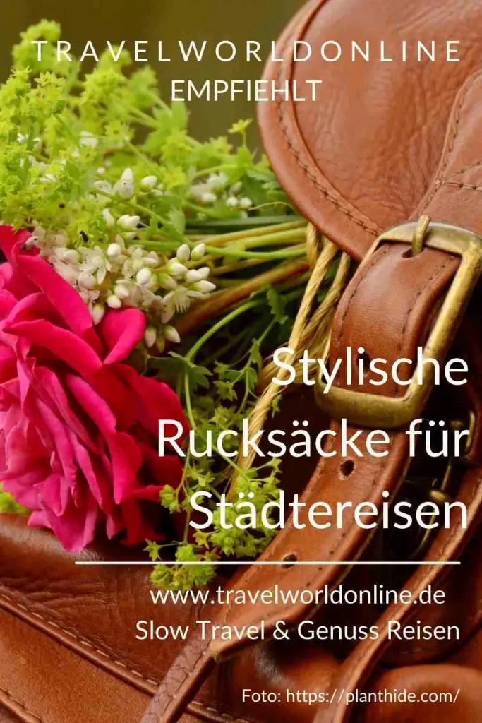 Stylische Rucksäcke für Städtereisen