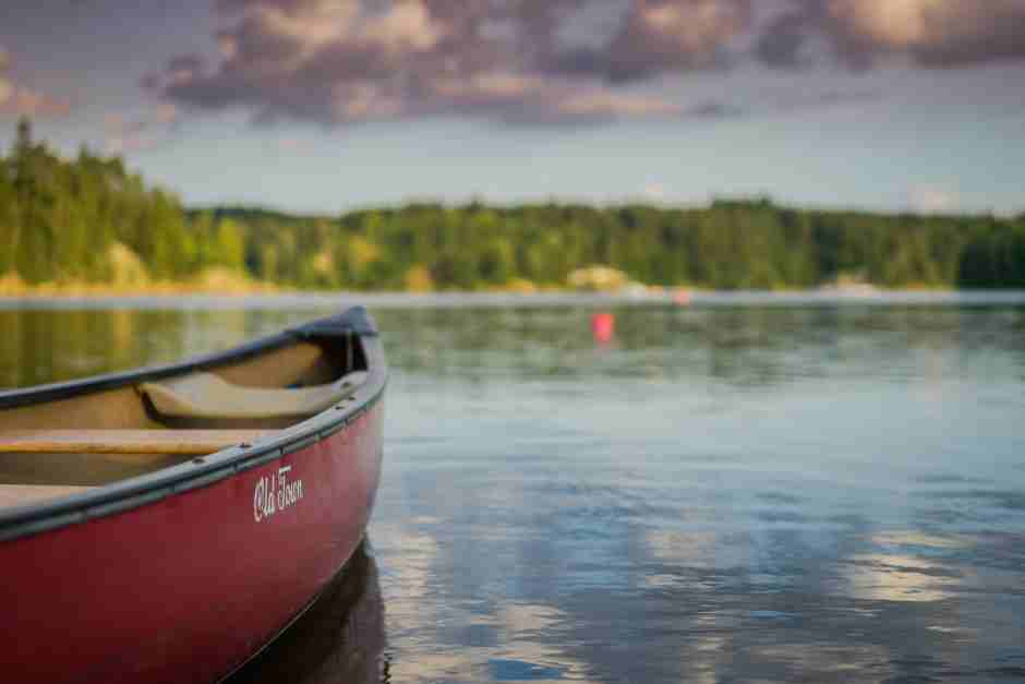 Canoeing on the Danube
