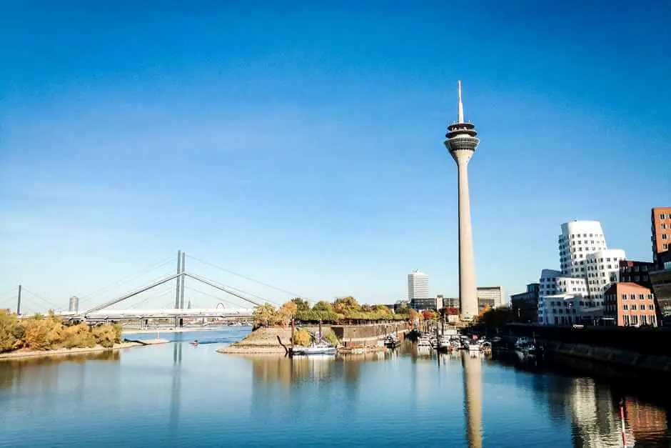Düsseldorf - one of the cities on the Rhine