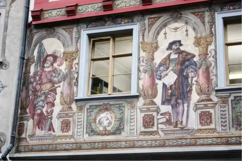 Facade paintings in Stein am Rhein