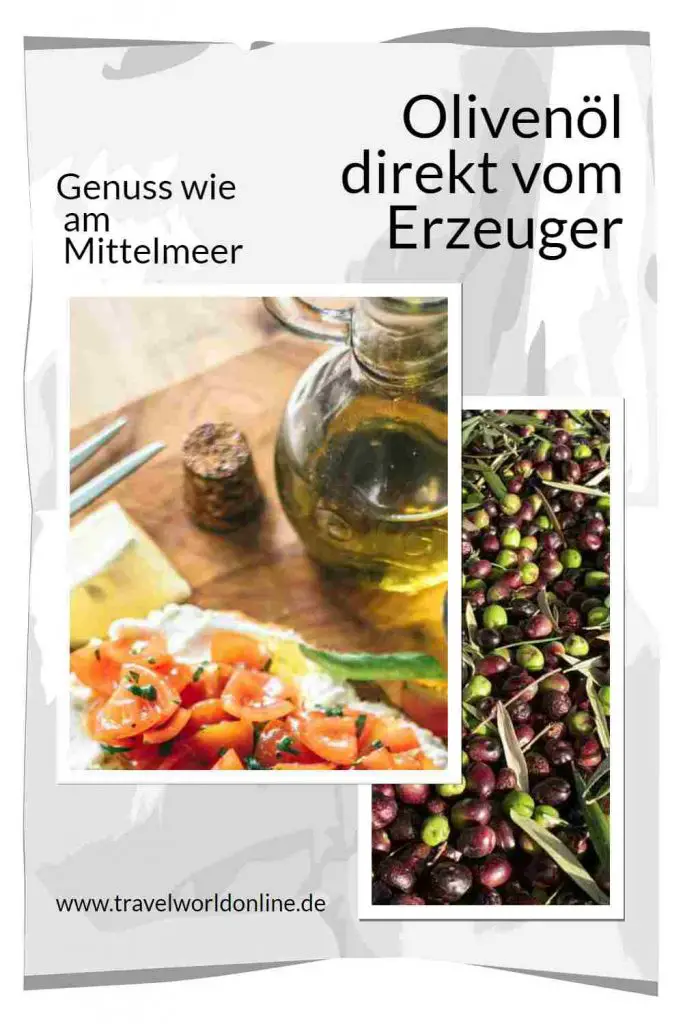 Olive oil directly from the producer