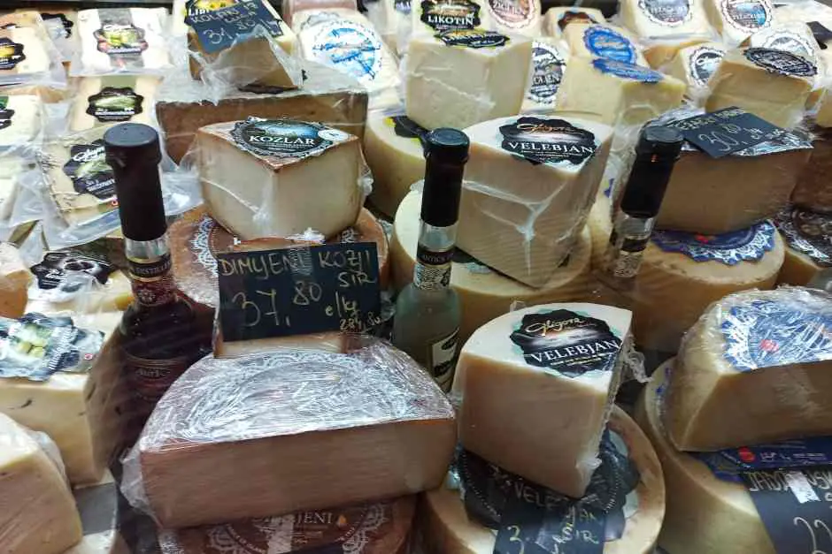 Cheese from the island of Pag