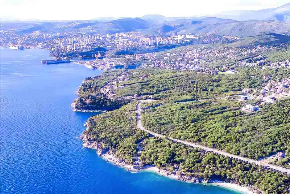 Kostrena Rijeka Strand