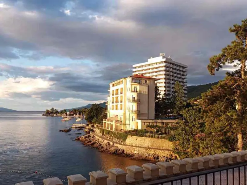 Morgen an der Opatija Riviera