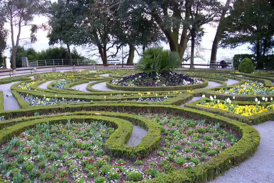 In the Angiolina Park in the old town of Opatija