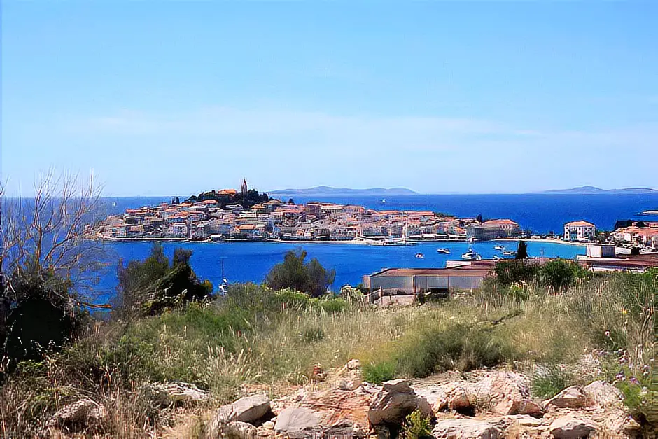 Primosten, one of the picturesque towns in Croatia