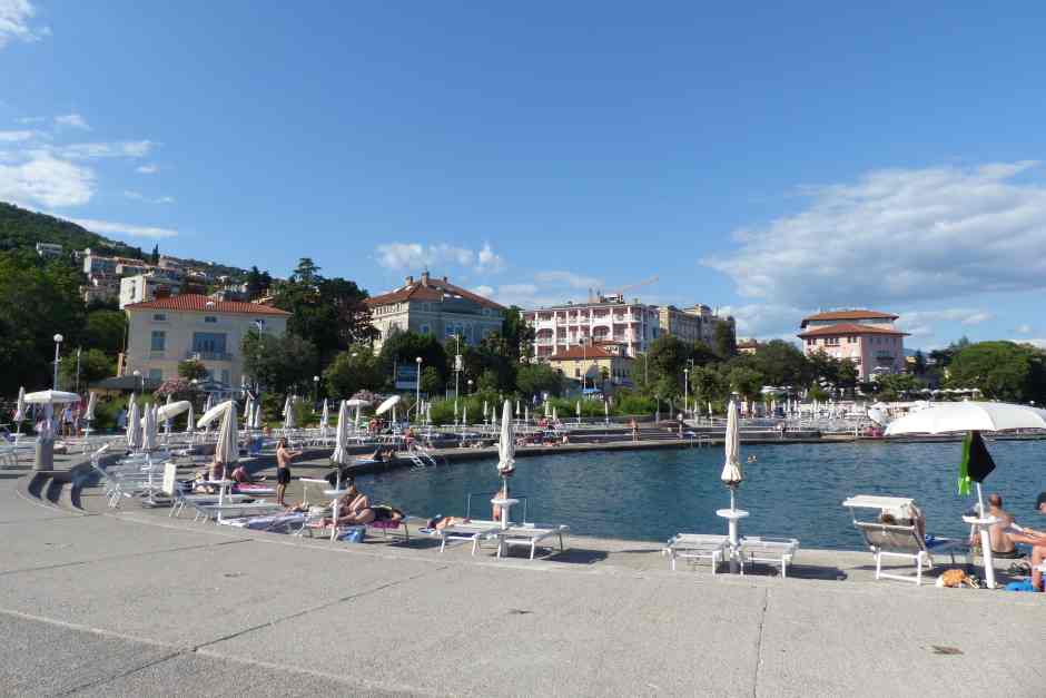 Slatina beach Opatija