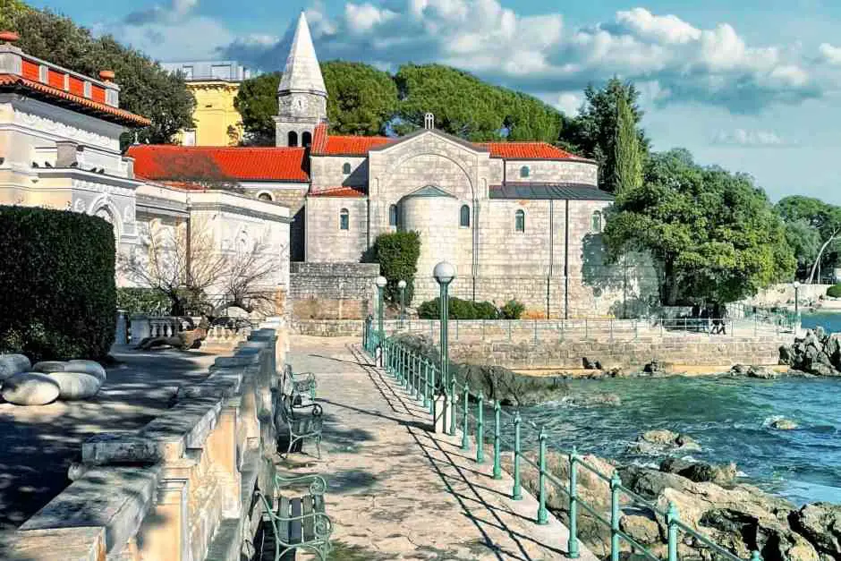 Kirche St. Jakob in der Opatija Altstadt