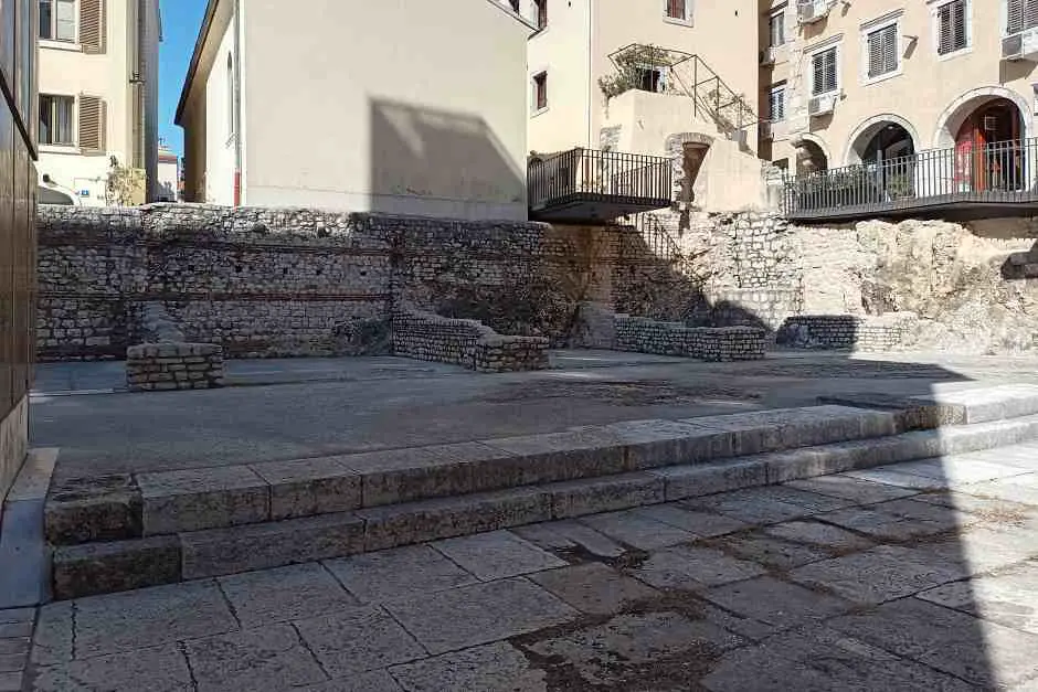 Roman ruins in Rijeka