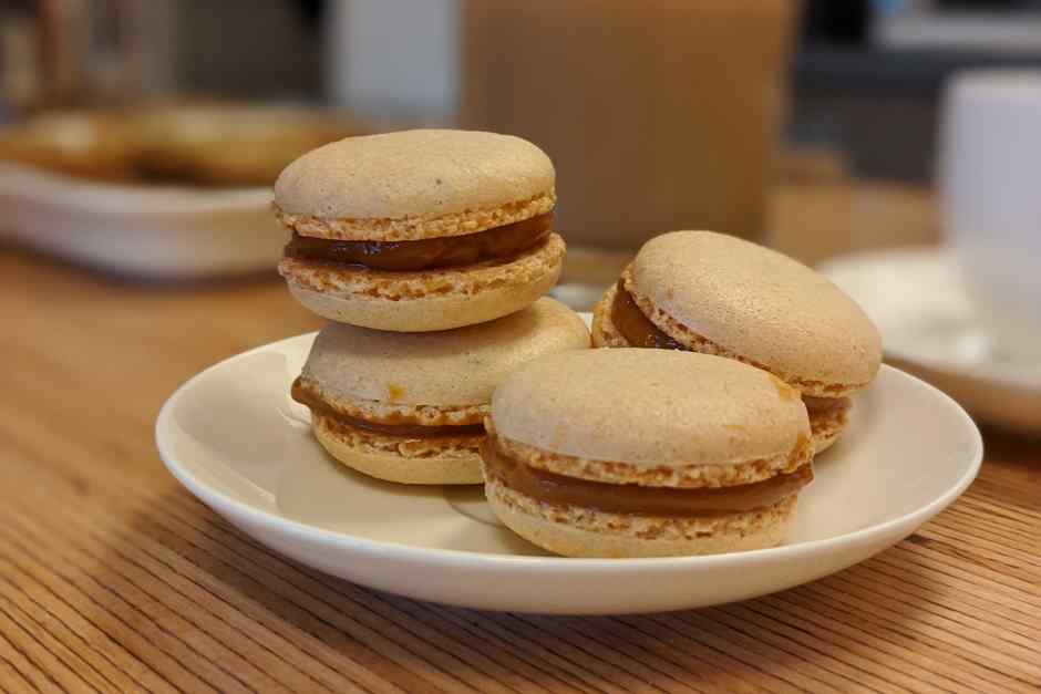 French chocolate macaroons