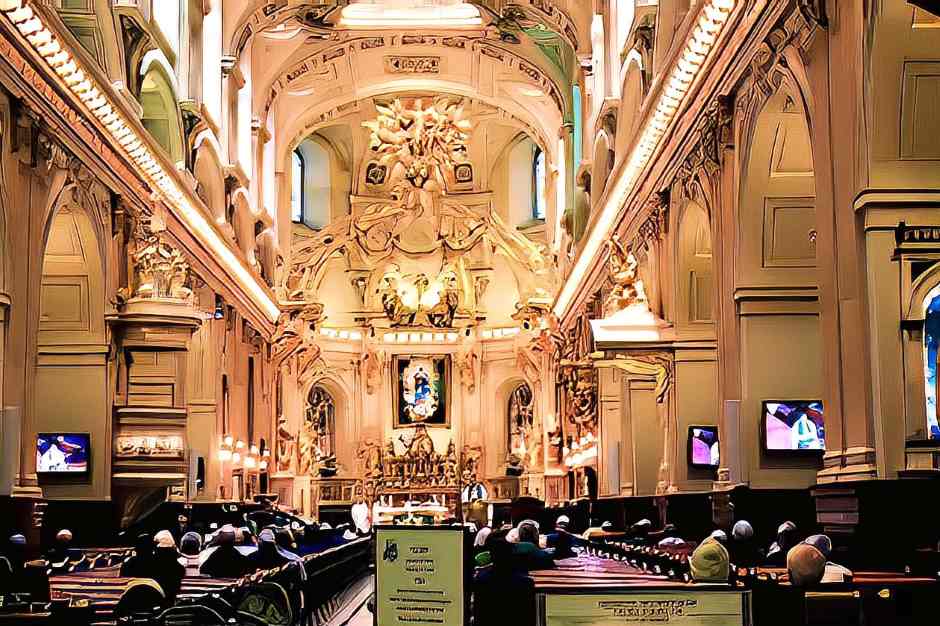 Notre Dame Basilica in Quebec