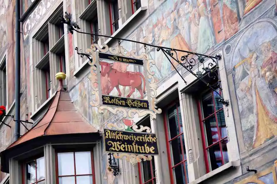 Stein am Rhein Weinstube im Reiseführer