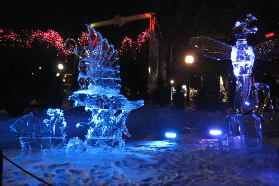 Ice sculptures from Winterlude 2007