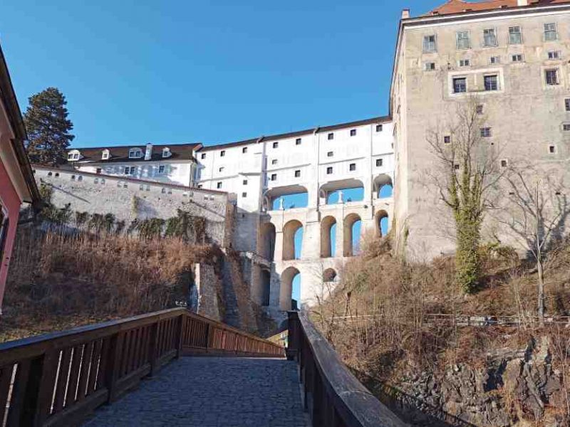 Český Krumlov insider tips – the Mantel Bridge