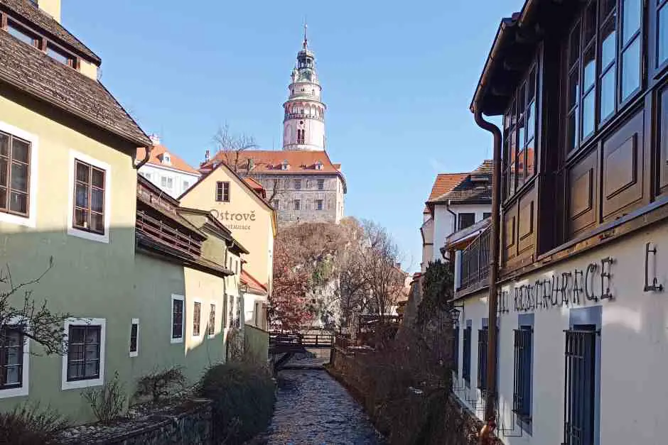 Český Krumlov on the Vltava