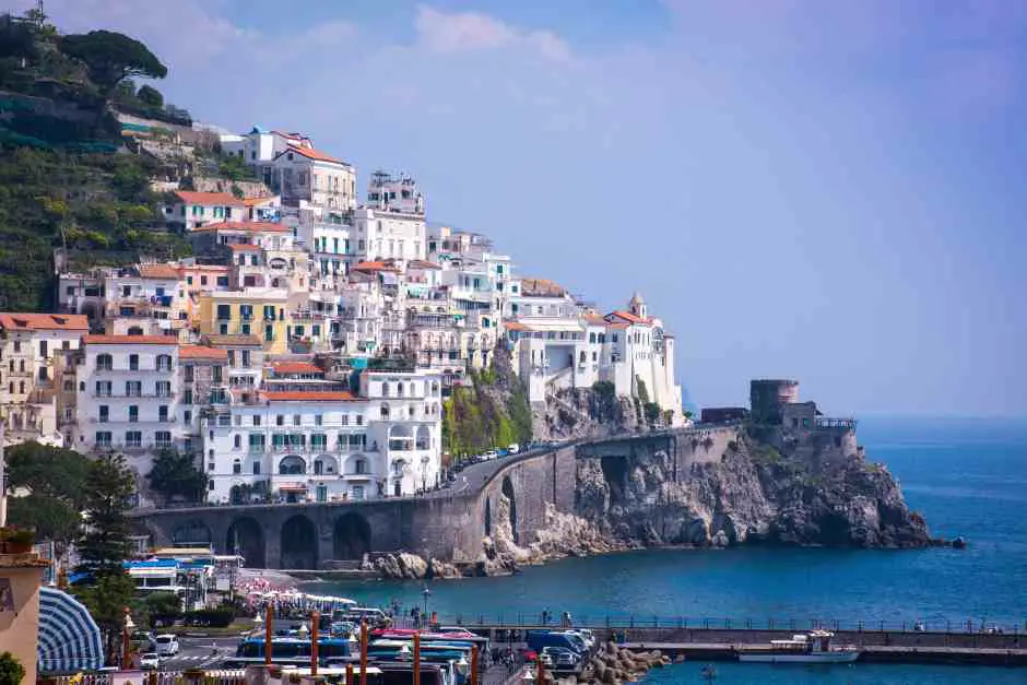 Amalfi – schönste Strände von Italien