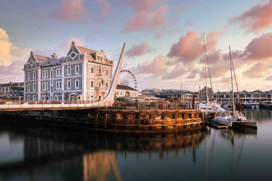 Architektur an der Waterfront in Kapstadt