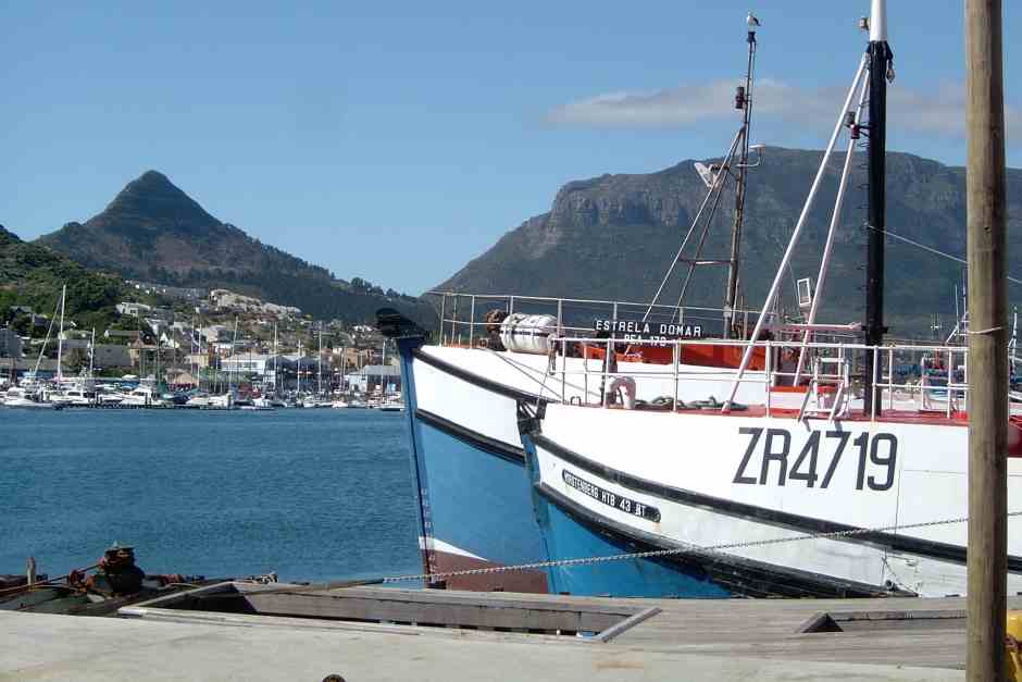 Boote an der Waterfront