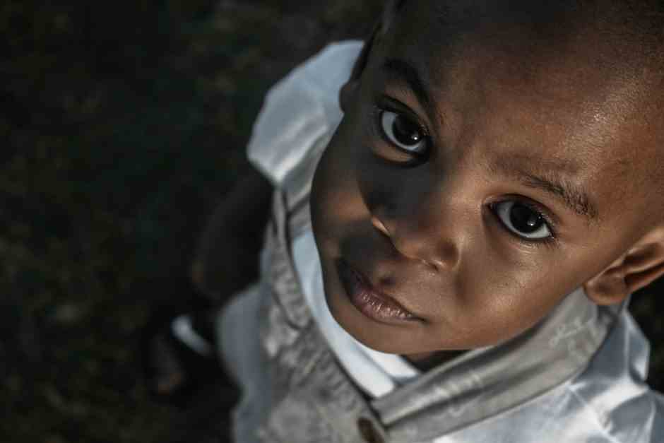 Small child in South Africa