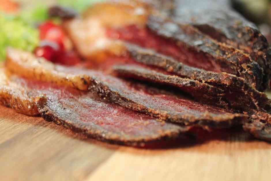 Biltong from South African cuisine