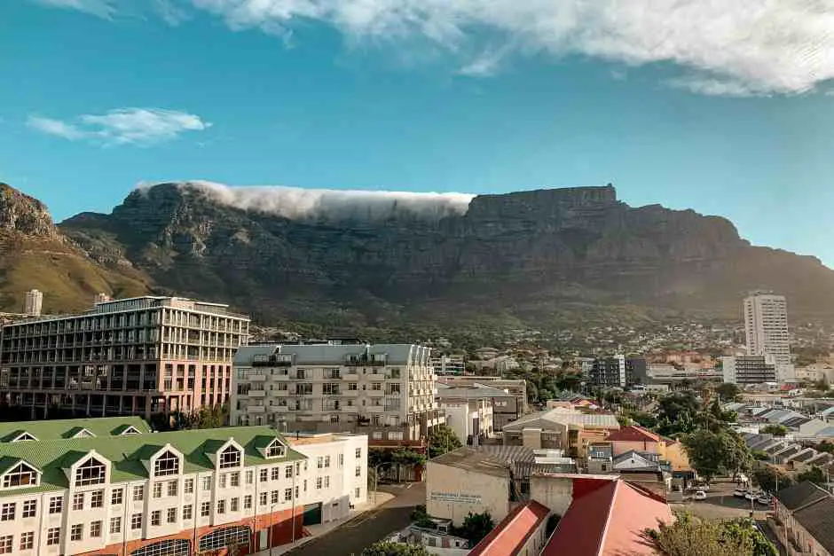 Table Mountain in Cape Town