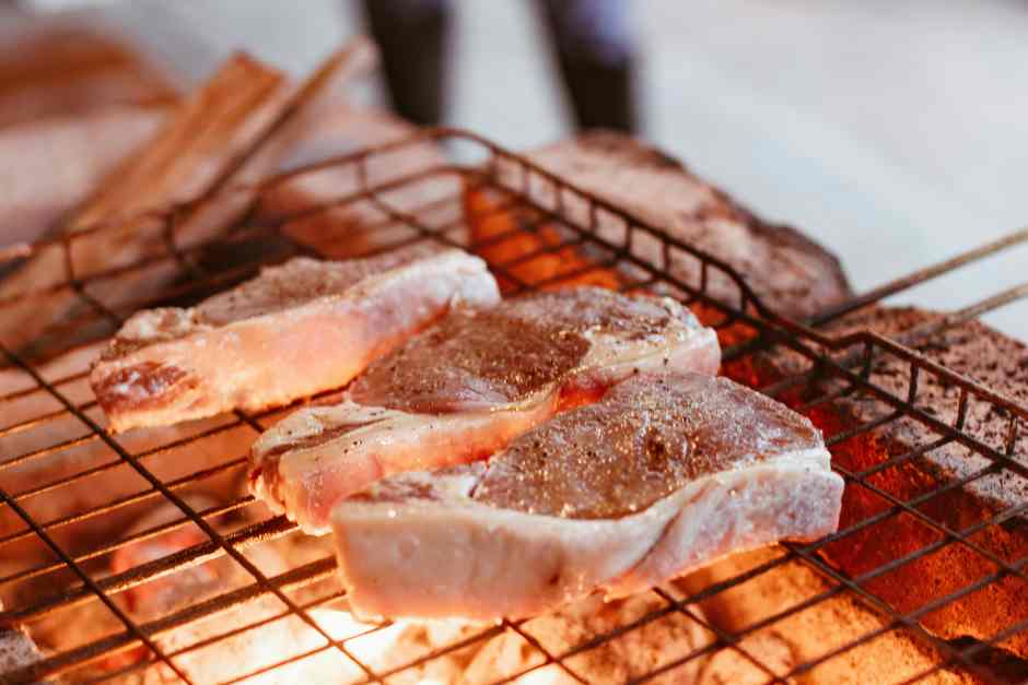 South African cuisine includes a braai