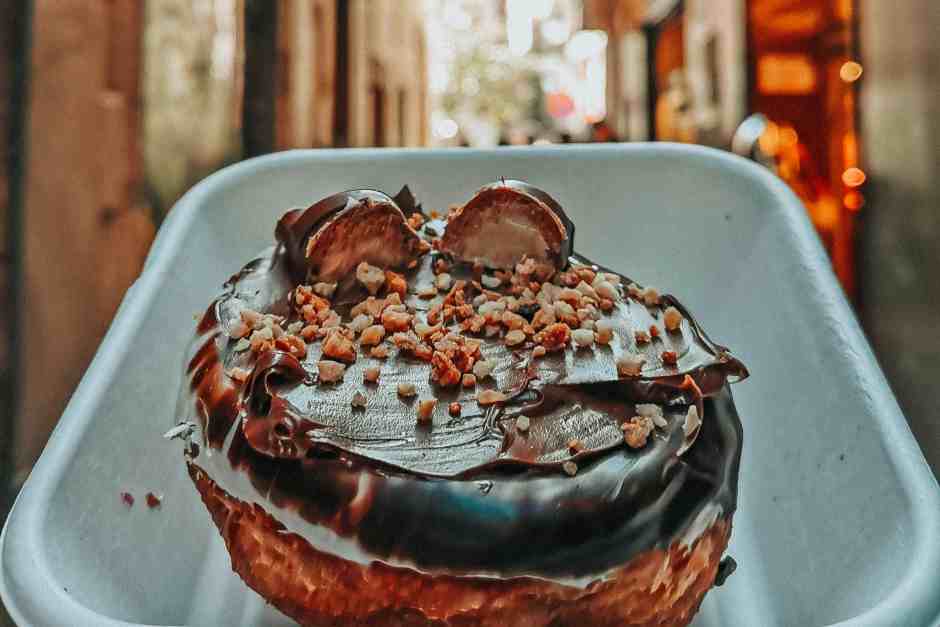 Typical New York food - a Cronut