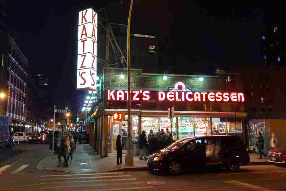 Katz’s Delikatessen in New York