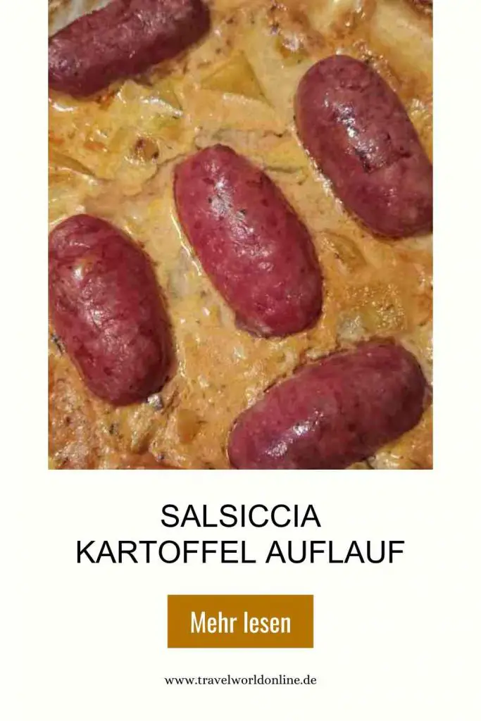 Salsiccia Kartoffel Auflauf