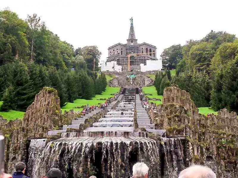 Der Herkules in Kassel im Bergpark Wilhelmshoehe