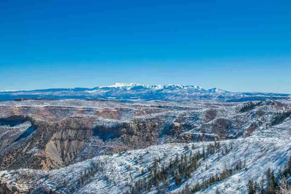 The National Park in Winter