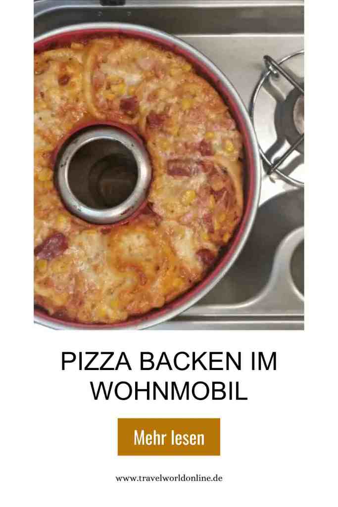 Pizza backen im Wohnmobil