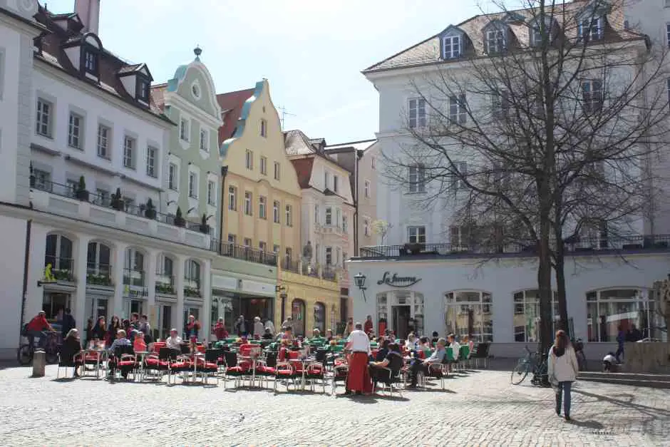 Biergarten in Regensburg