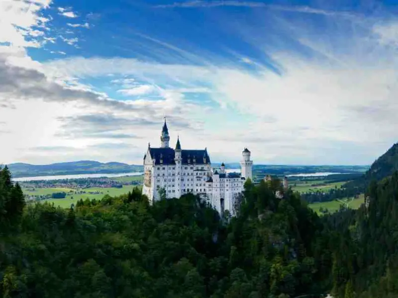 Road trip on the Romantic Road to Neuschwanstein Castle