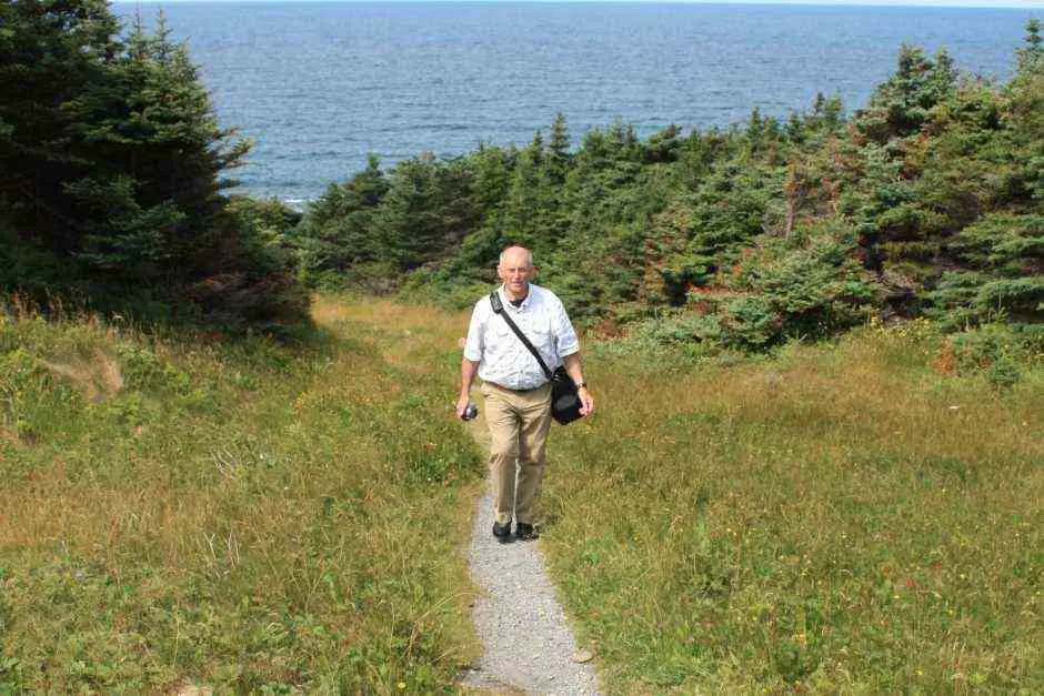 Petar beim Wandern im Gros Morne National Park
