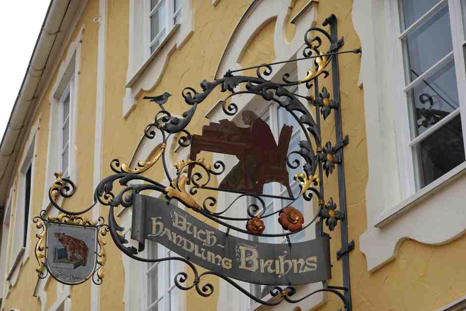 Reichenstrasse in Füssen bei einem Roadtrip Romantische Straße