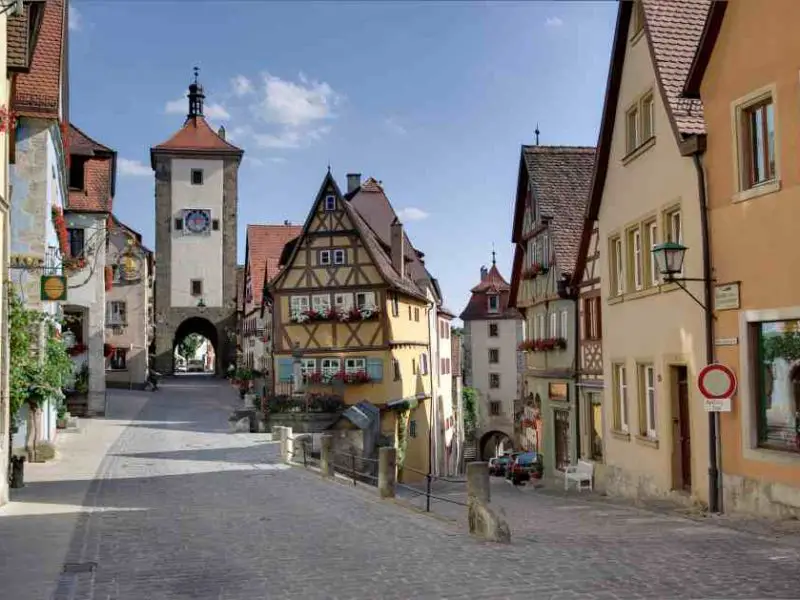 Rothenburg ob der Tauber on the Romantic Road